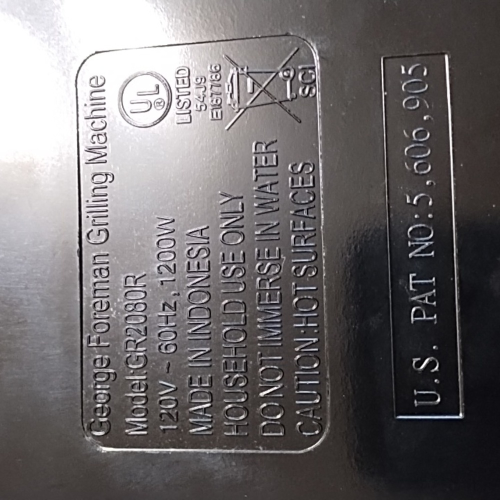 George Foreman Grill - Picture 3 of 3